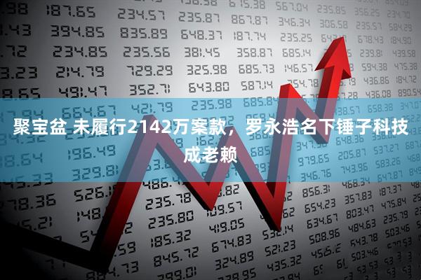聚宝盆 未履行2142万案款，罗永浩名下锤子科技成老赖